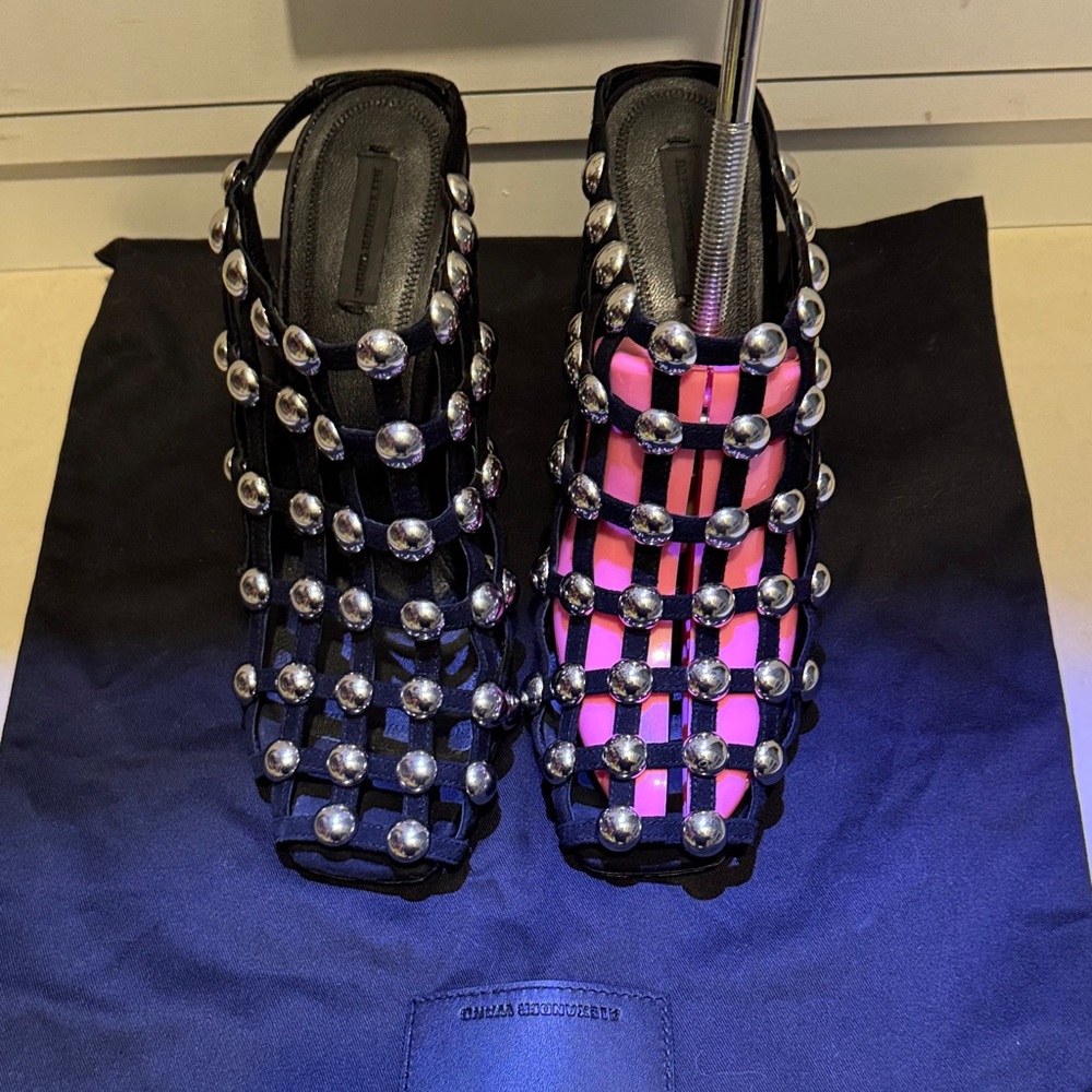 Alexander Wang Cage Ball Stud Sandal